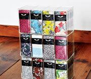 彩色餐巾紙彩色印刷紙巾展示盒展示架規格：23.5*11.1*34.3cm