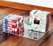 高檔紙巾彩色餐巾紙展示盒展示架規格：35*27*13cm