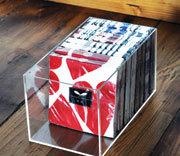 彩色餐巾紙彩色印刷紙巾展示盒展示架規格：24.6*13.6*13cm