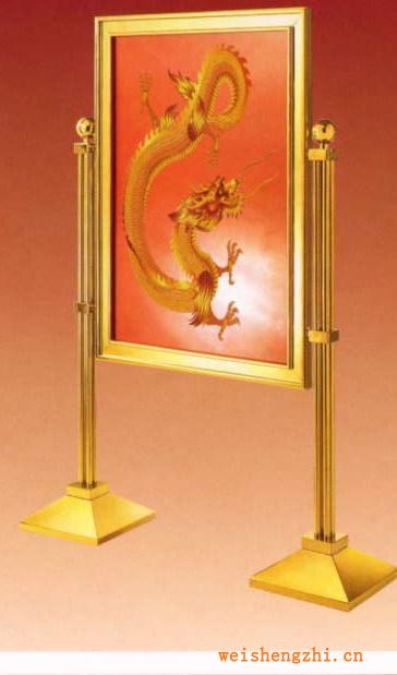 指示牌系列、酒店大堂指示牌、英式指示牌、黑金立面指示牌