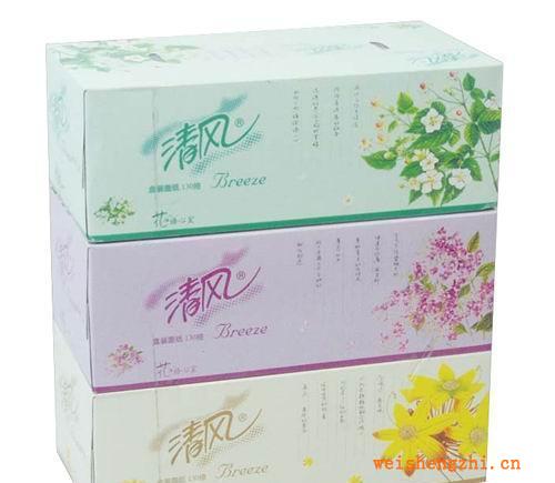 清風盒面，清風抽紙，清風紙巾，面巾紙，上海祺睿工貿有限公司