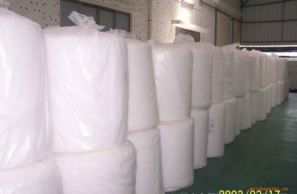 供應熱風無紡布蓬松型膨松布