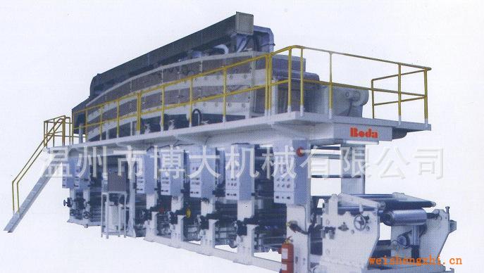 專業制造電子軸凹版印刷涂布機雙面膠涂布機