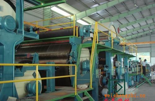 1092-4200型多網多缸造紙機、小型造紙機