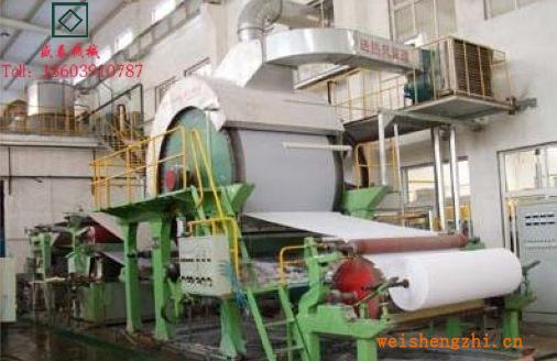 1092-2400型鞭炮紙造紙機、書寫紙造紙機設備機械、環保造紙機