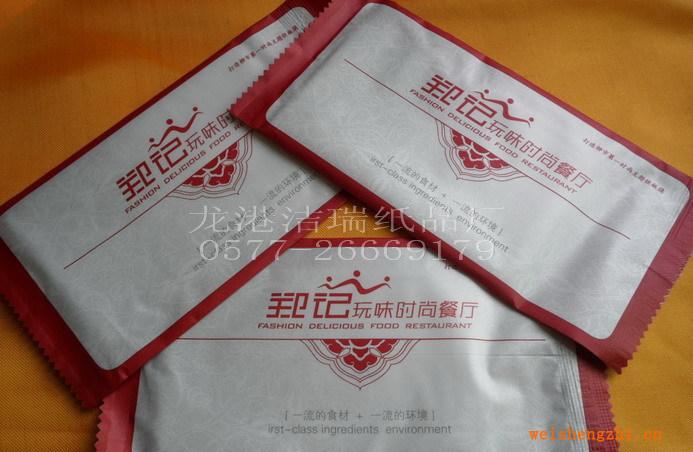 一次性消毒濕巾，多片裝濕巾（1-10片），濕紙巾可定制客戶各圖案