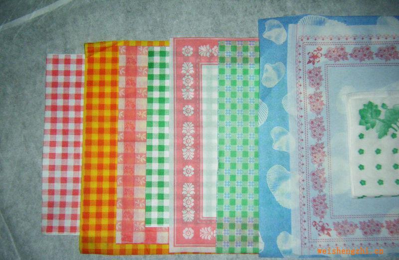 供應一次性印花無塵紙餐巾