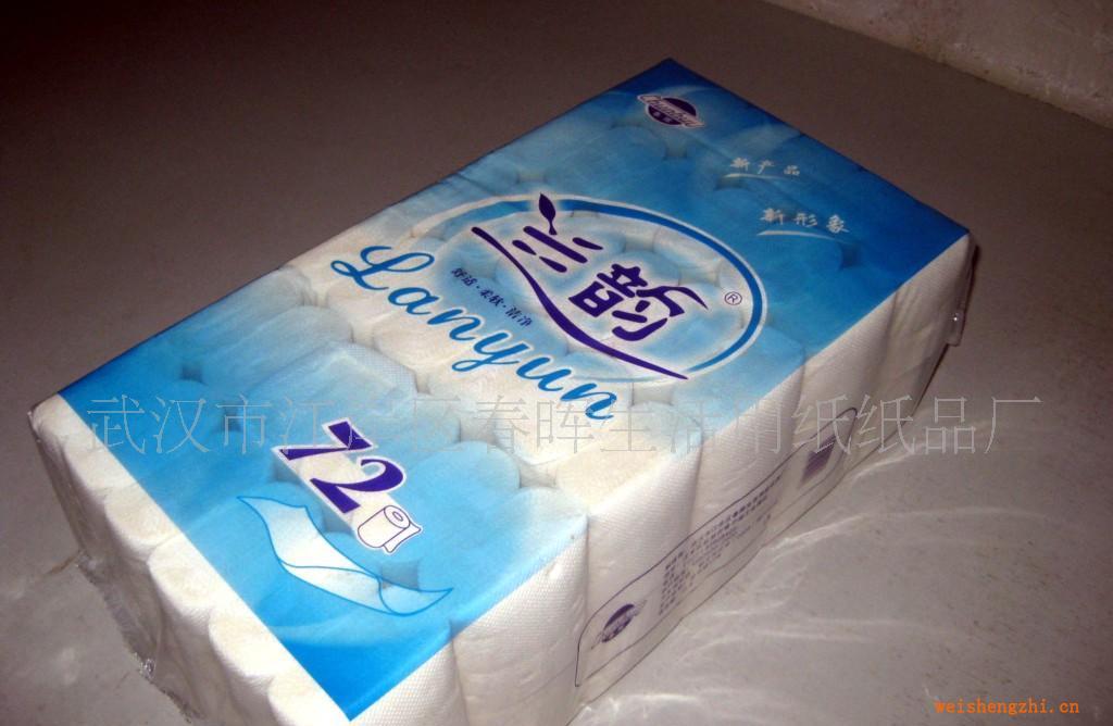 武漢廠家供應72卷壓花衛(wèi)生紙生活紙大卷紙批發(fā)