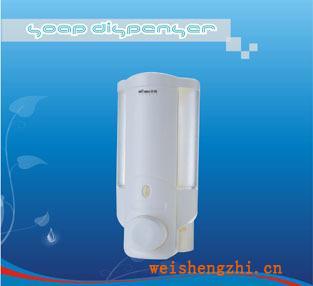 供應工程塑膠亮麗外殼手動皂液器