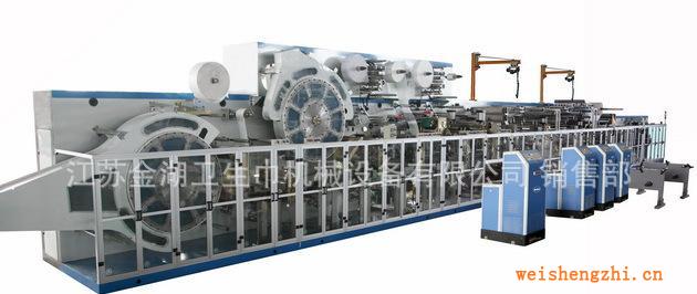 供應成人紙尿褲設備-紙尿褲生產線-江蘇金衛-140片∕分