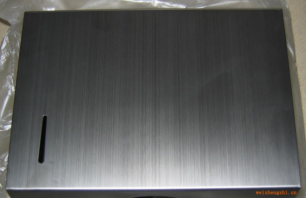 供應酒店廚衛用品不銹鋼方形擦手紙巾架NG-N228B黑K啞光