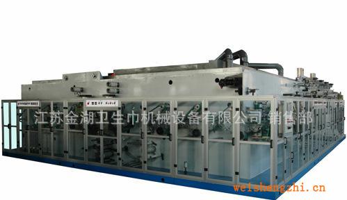 供應防溢乳墊設備—防溢乳墊生產線—江蘇金衛—800片∕分