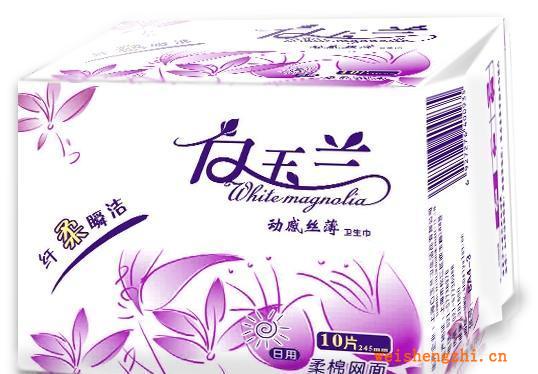 柔棉動感絲薄衛生巾