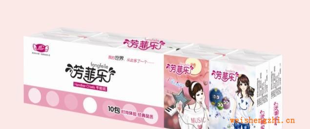 學校熱買手帕紙（芳菲樂時尚女孩10包手帕紙）