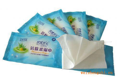 供應(yīng)濕巾，單片潔膚濕巾，水果香味濕巾，清爽濕巾，航空濕巾