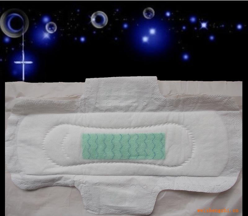 Anion超薄干爽型衛生巾出口加工外貿衛生巾合作加工廠