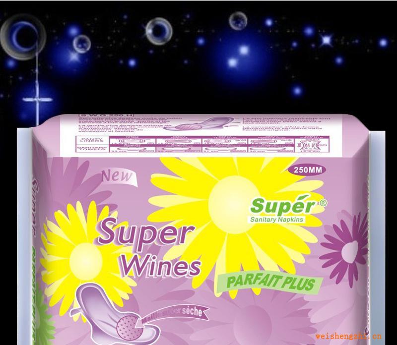 OEM貼牌加工瞬吸干爽加厚衛生巾