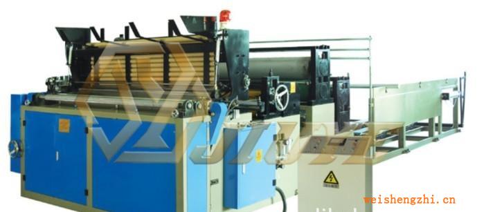 1575衛生紙壓花打孔分切復卷機,久業衛生紙復卷機