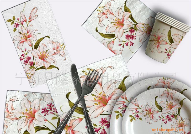 德國(guó)品質(zhì)食品級(jí)印刷一次性彩色紙盤（支持來圖印刷定做）