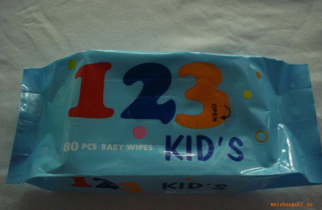 80片濕巾，無紡布濕巾