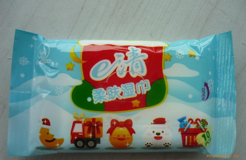 供應長春龍洋e清10片衛生濕巾（清潔濕巾）