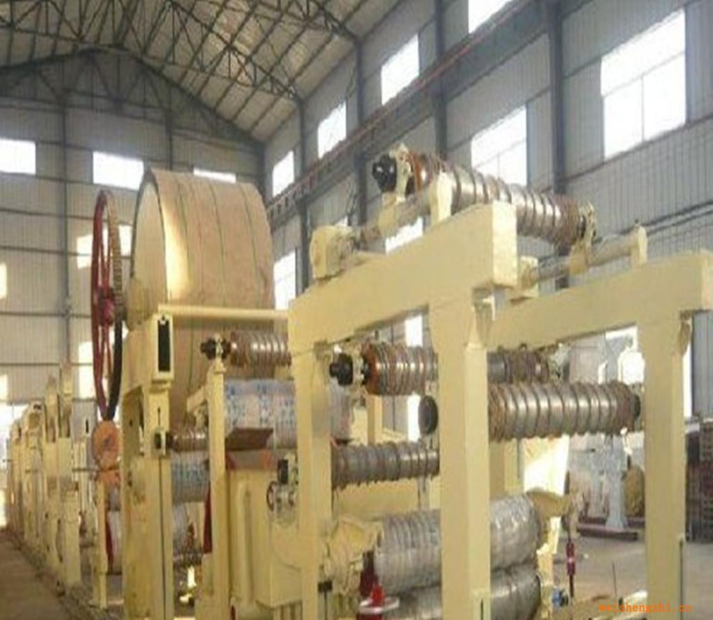 供應2200mm全自動造紙機，造紙設備，箱板紙造紙機廢紙造紙機