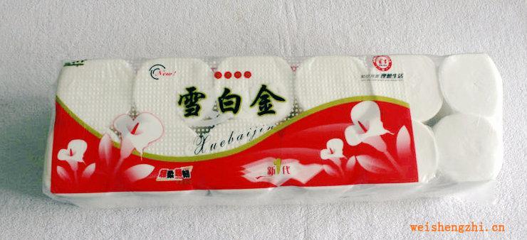 北京雪白金衛(wèi)生紙批發(fā)，0316號生活用紙廠家直銷，可訂做