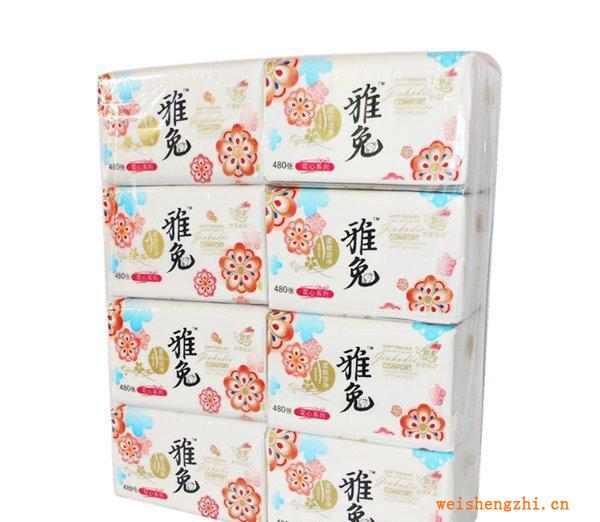 【廠家直銷】雅兔－花芯抽取式面紙，衛(wèi)生紙，高級卷紙，紙巾