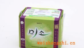 韓國進口女性護理用品微笑牌衛生巾