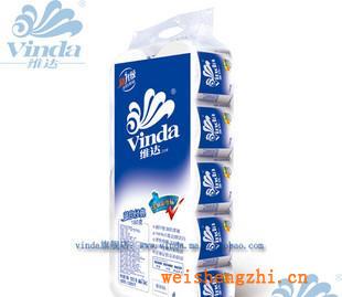 維達卷紙180克藍色經典卷筒紙批發衛生紙6提/箱