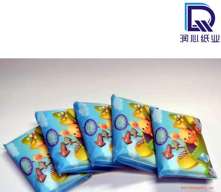 廠家直銷荷包紙巾，卡通荷包紙巾，紙巾批發，餐巾紙，廣告紙巾
