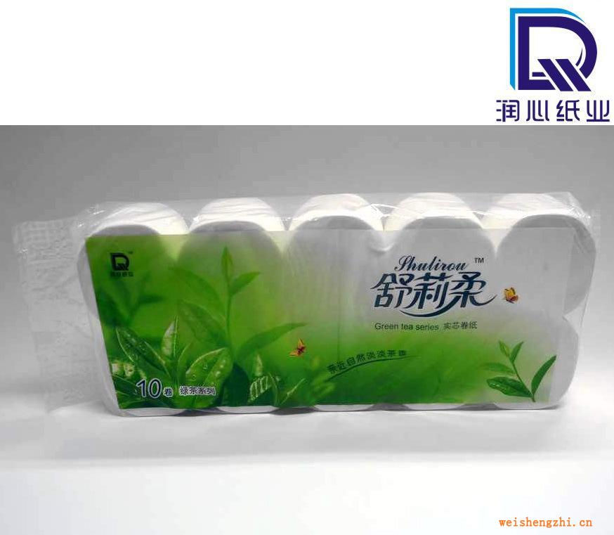 廠家直銷優(yōu)惠卷紙巾，大卷紙，有芯卷紙，酒店生活用卷紙MJ107