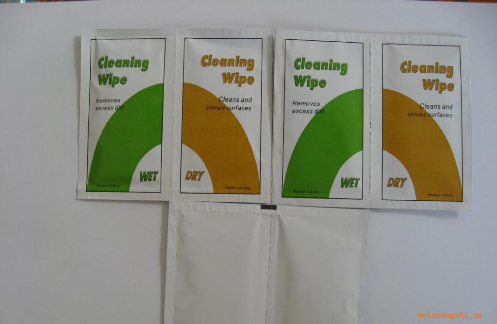 數(shù)碼鏡頭清潔濕巾（干/濕套裝無紡布）