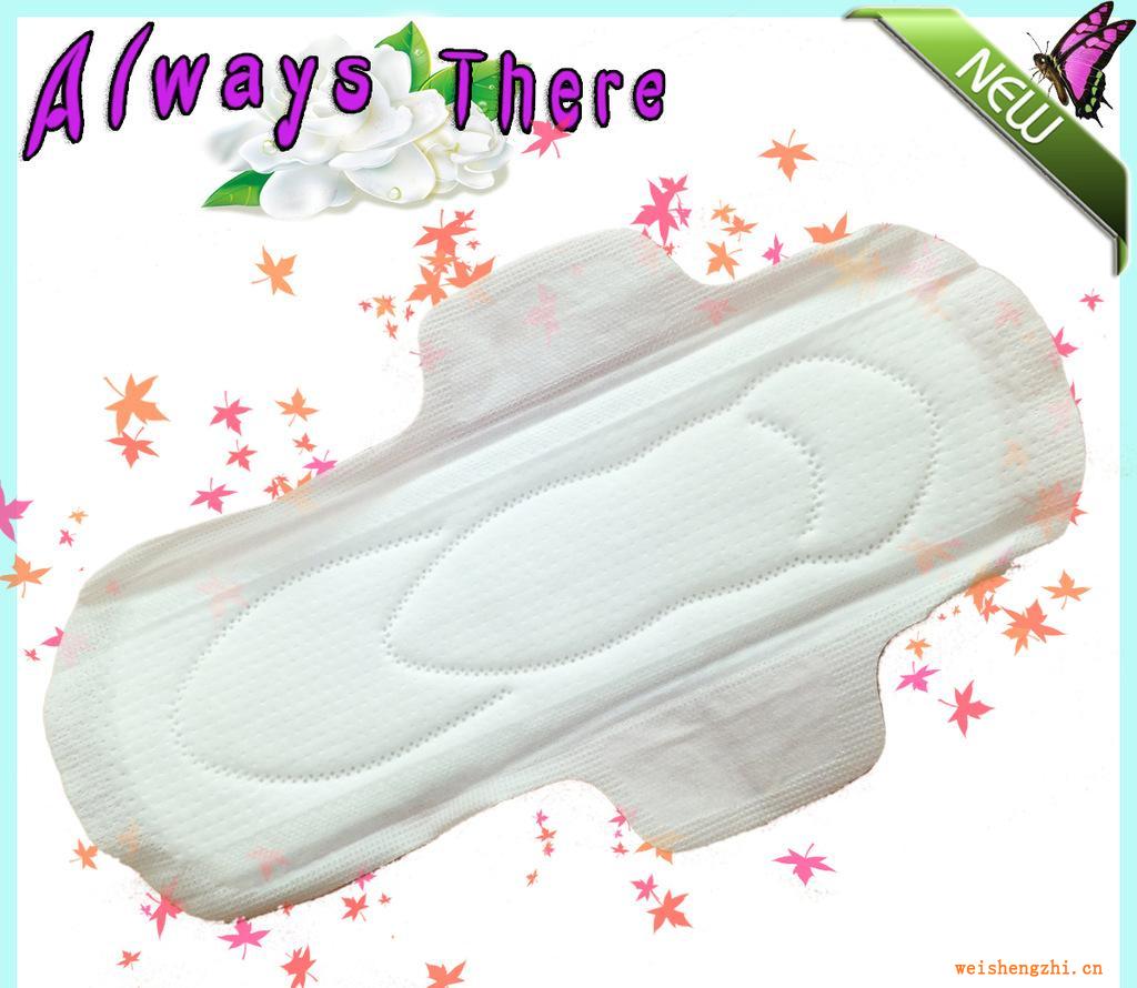 泉州衛生巾廠家供應5片超薄超吸收夜用295柔網加長衛生巾可貼牌