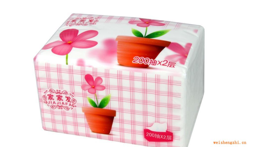 F2004家家發清新系列200抽紙面巾