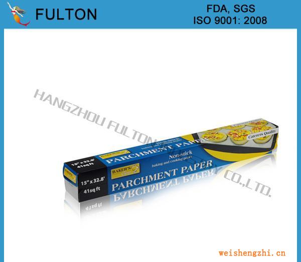 歐洲常規雙面涂硅羊皮紙、烤箱紙小卷