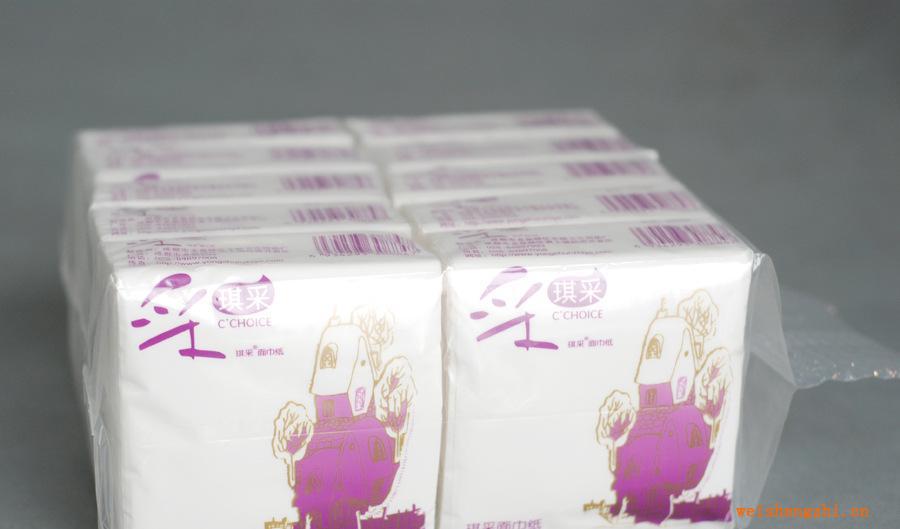 軟抽紙/琪采50抽荷塘月色方巾/面巾紙/若禺廠家直銷、批發