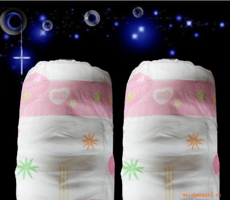 【貼牌生產】高檔創新紋珍珠面料半芯體紙尿褲（圖）