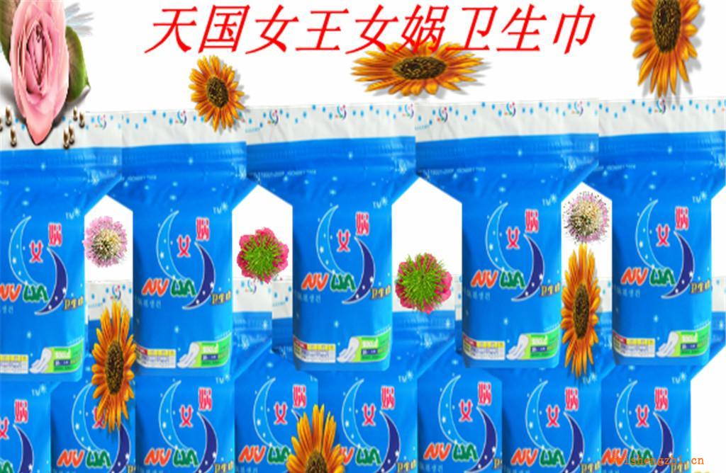 高要求。高品質夜用網面10片天國女媧衛生巾