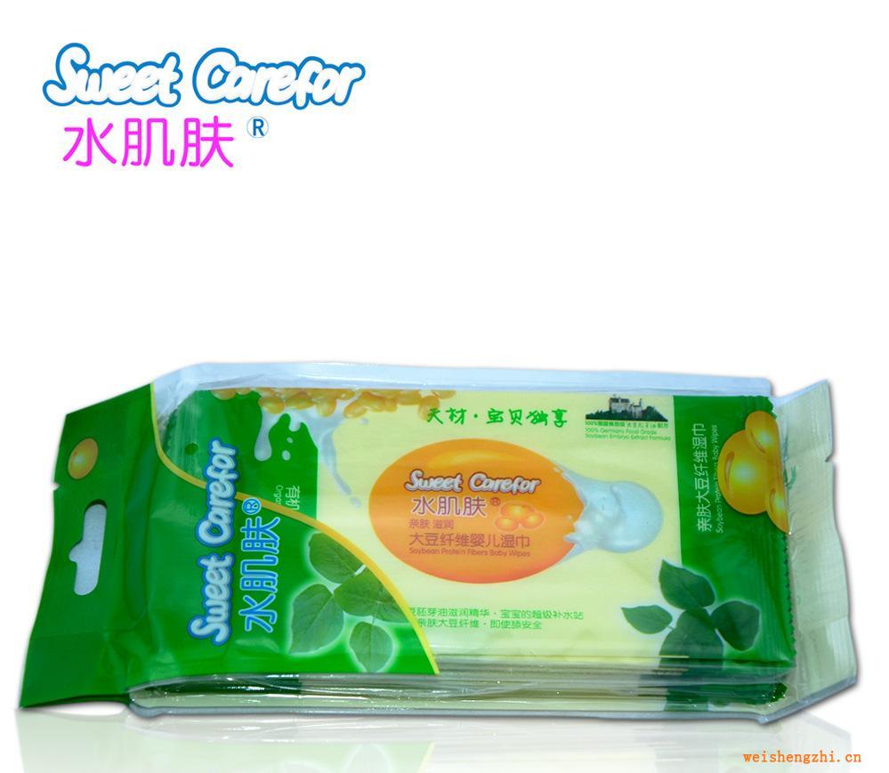 水肌膚大豆纖維獨(dú)立10片嬰兒濕巾（SJF3040）