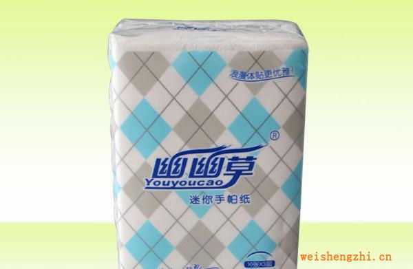 現貨直銷廠家直銷幽幽草手帕紙A205