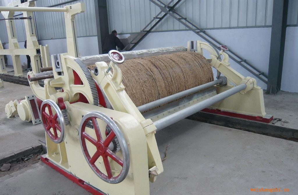 供應園筒式卷紙機、水平式汽動卷紙機