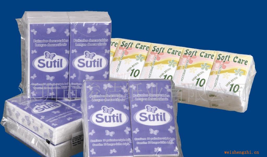 專業生產加香味各種規格手帕紙，迷你巾，標準巾等