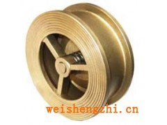 H71W-16T型對夾式止回閥