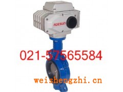 銷售對夾式電動軟密封蝶閥D971X