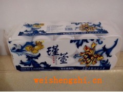 謹(jǐn)宣1350克圓10卷|瑾萱青花瓷系列甘蔗漿衛(wèi)生紙