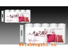 保定滿城縣彩印包裝廠|彩印包裝|衛生紙彩包袋|水晶之戀衛生紙