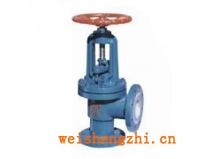 銷售J44F46-16P襯氟直角截止閥