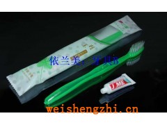 酒店一次性用品空心背空牙刷金妹無蓋牙膏塑料袋套裝