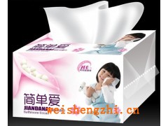 簡(jiǎn)單愛面巾紙   400張